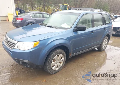2009 Subaru Forester 2.5X from USA, damaged, VIN JF2SH61639G767029